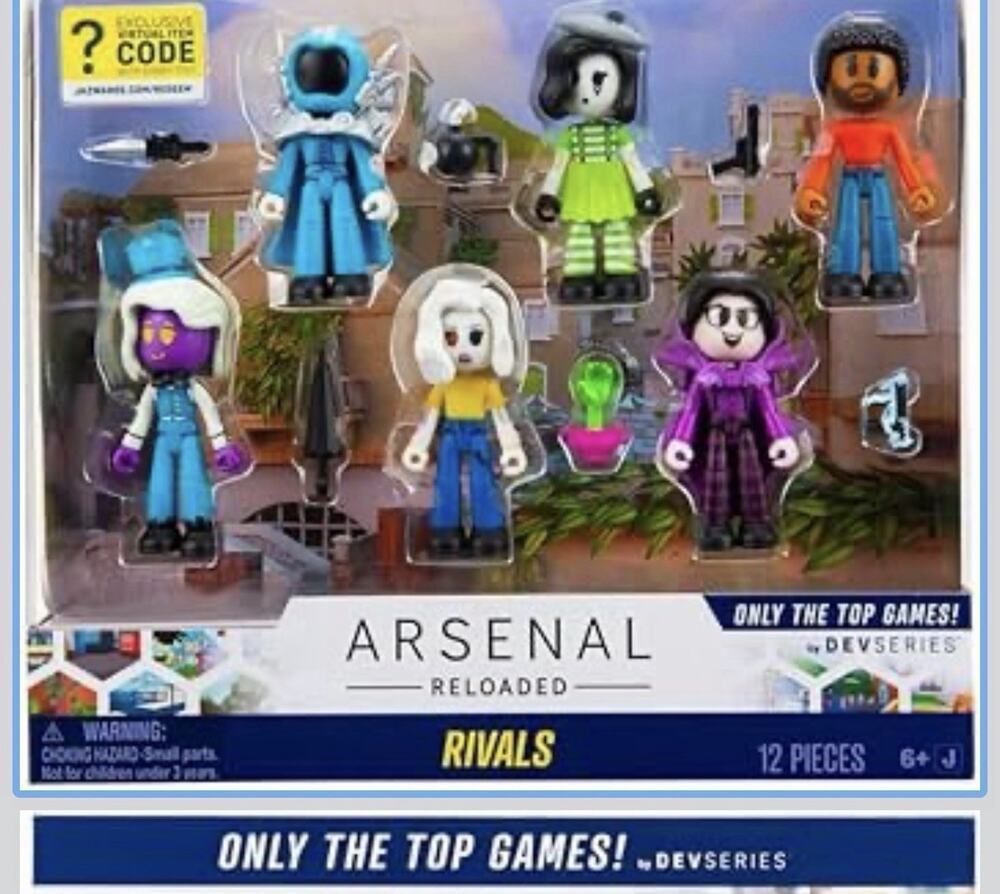 DevSeries Arsenal Reloaded Rivals Action Figure Set 12pcs BRAND NEW
